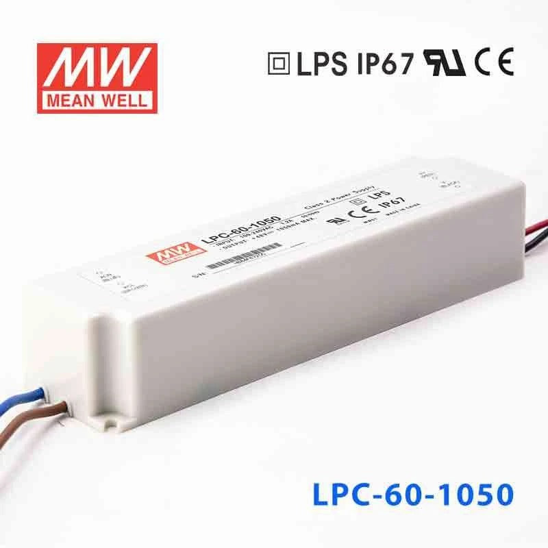 Mean Well LPC-60-1050 Power Supply 60W 1050mA