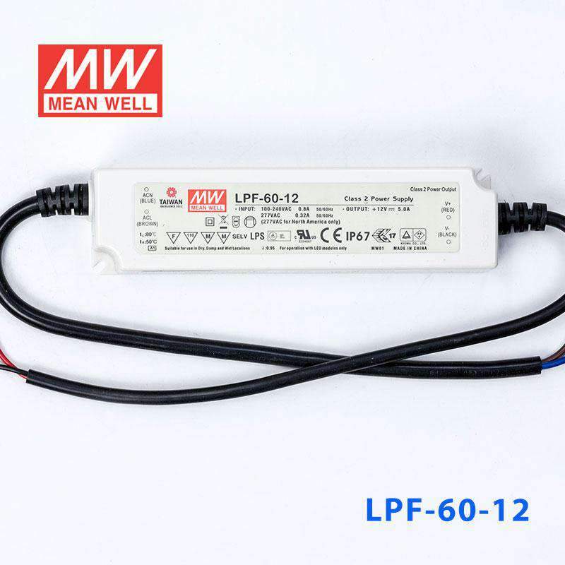 Mean Well LPF-60-12 Power Supply 60W 12V