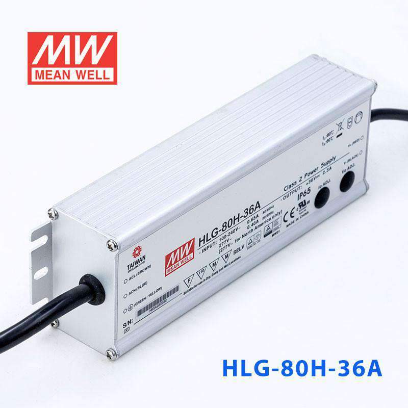 Mean Well HLG-80H-36A Power Supply 80W 36V - Adjustable 2.3A - PHOTO 1