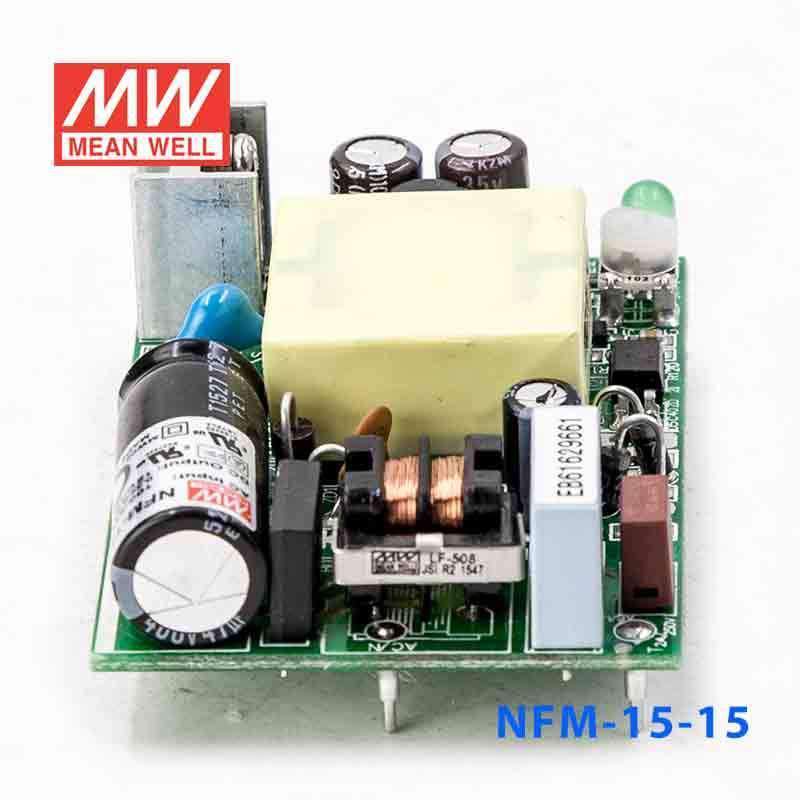 Mean Well NFM-15-15 Power Supply 15W 15V 1A - PHOTO 2
