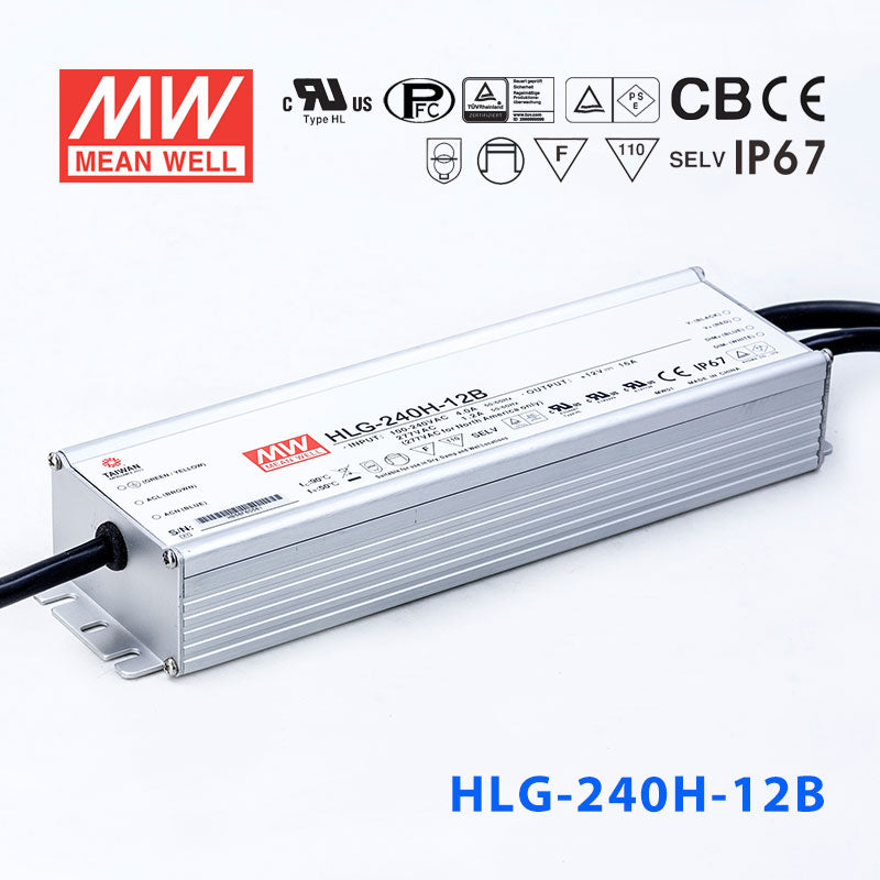 Mean Well HLG Series LED Power Supply 12V (156~480W)