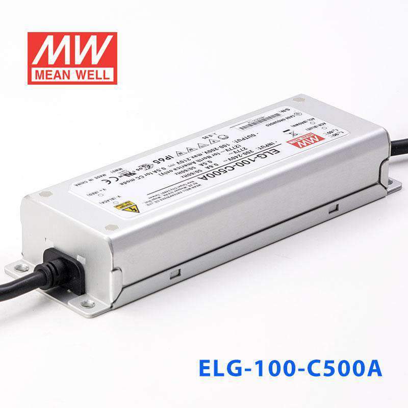 Mean Well ELG-100-C500A Power Supply 100W 500mA - Adjustable