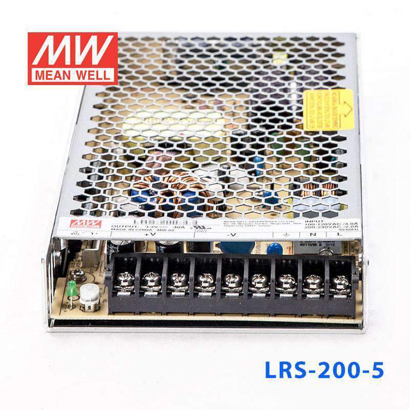Mean Well LRS-200-5 Power Supply 200W 5V 40A - PHOTO 4