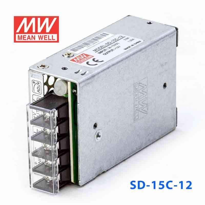Mean Well SD-15C-12 DC-DC Converter - 15W - 36~72V in 12V out 1.25A - PHOTO 1