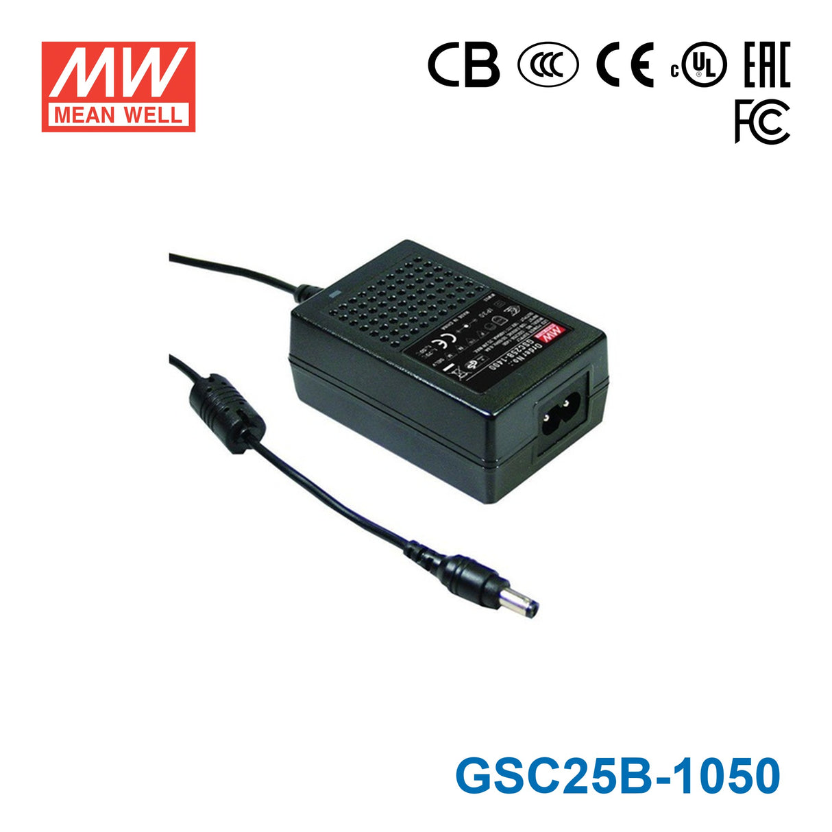 Mean Well GSC25B-1050 Single Output LED Power Supply 1.05A