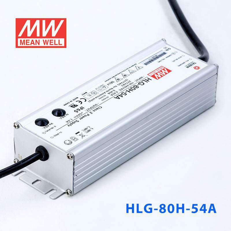 Mean Well HLG-80H-54A Power Supply 80W 54V - Adjustable 1.5A - PHOTO 3