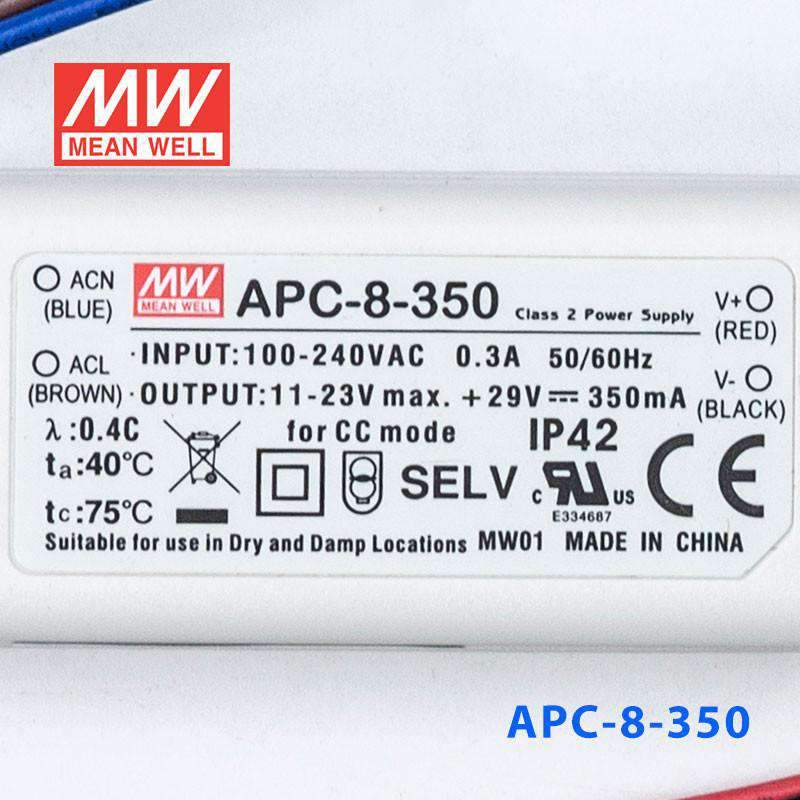 Mean Well APC-8-350 Power Supply 8W 350mA