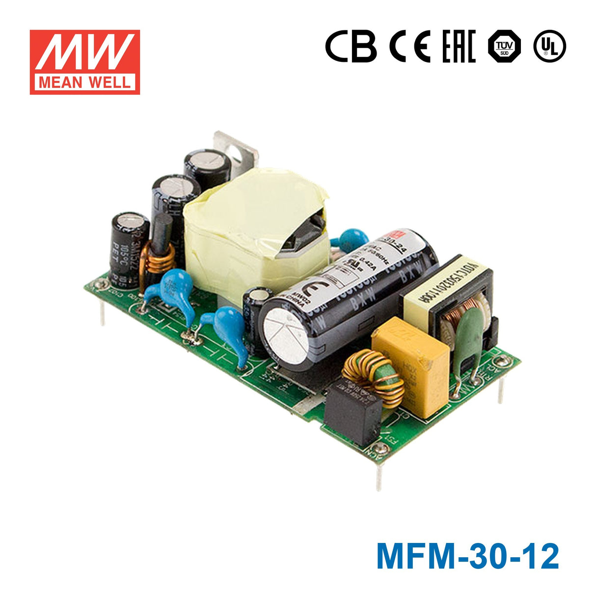 Mean Well MFM-30-12 Power Supply 30W 12V 2.5A