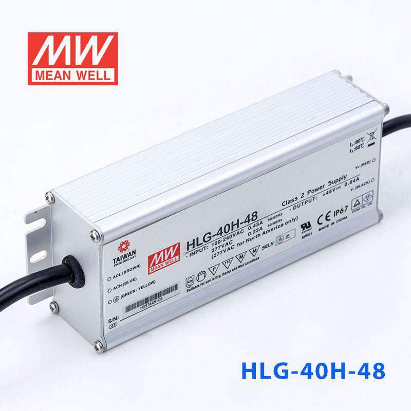 Mean Well HLG-40H-48 Power Supply 40W 48V 840mA - PHOTO 1