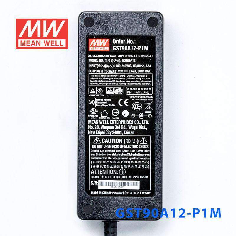 Mean Well GST90A12-P1M Power Supply 80W 12V 6.67A - PHOTO 2