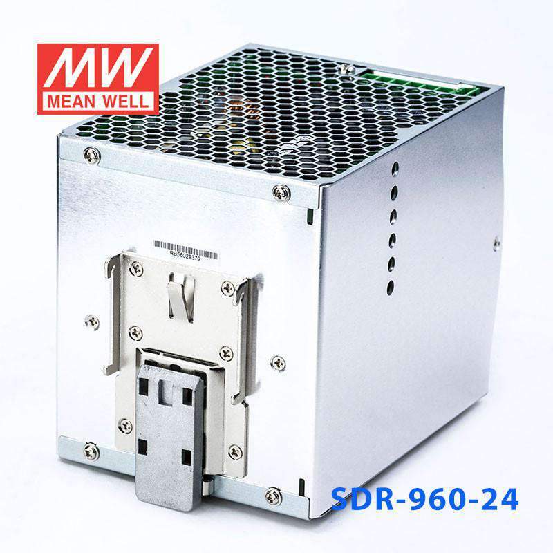 Mean Well SDR-960-24 AC-DC Industrial DIN rail power supply 24Vdc 40A - PHOTO 3