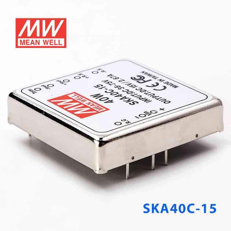 Mean Well SKA40C-15 DC-DC Converter - 35W - 36~75V in 15V out 2.67A - PHOTO 1