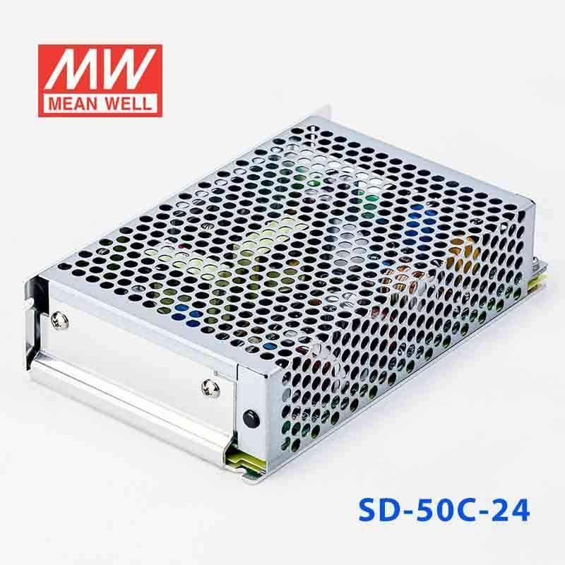Mean Well SD-50C-24 DC-DC Converter - 50W - 36~72V in 24V out 2.1A - PHOTO 3