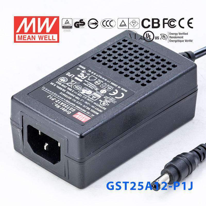 Mean Well GST25A12-P1J Power Supply 25W 12V