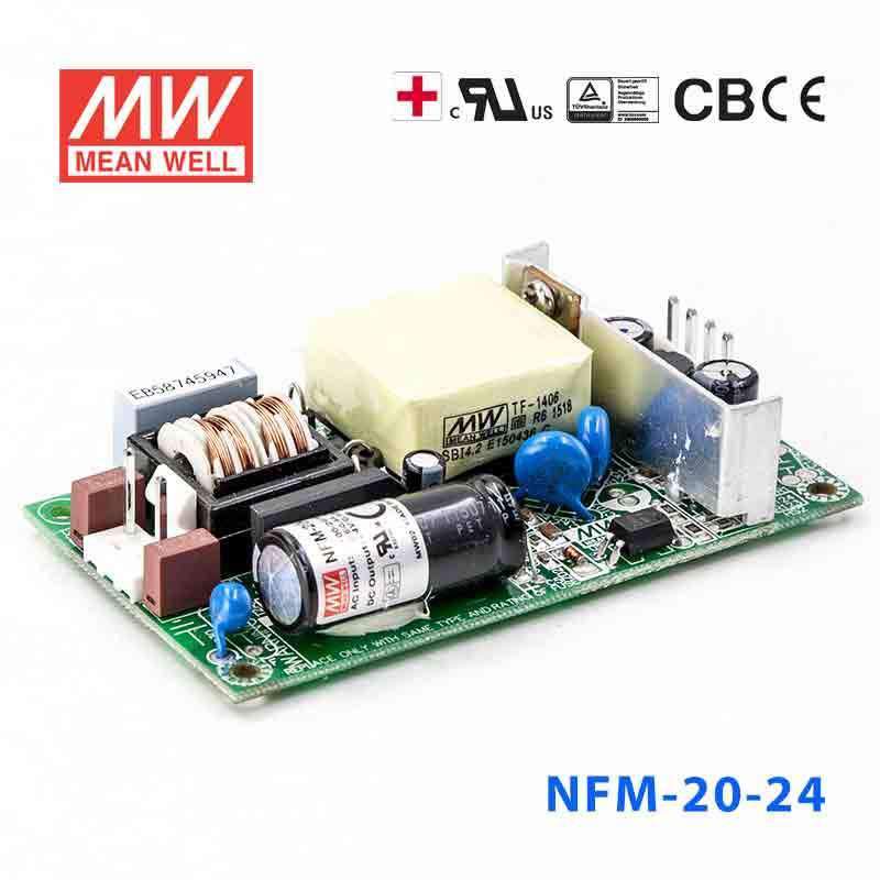 Mean Well NFM-20-24 Power Supply 20W 24V 920mA