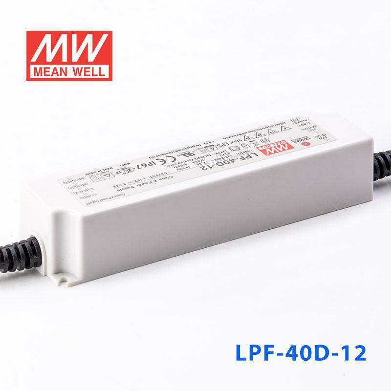 Mean Well LPF-40D-12 Power Supply 40W 12V - Dimmable 3.34A - PHOTO 3
