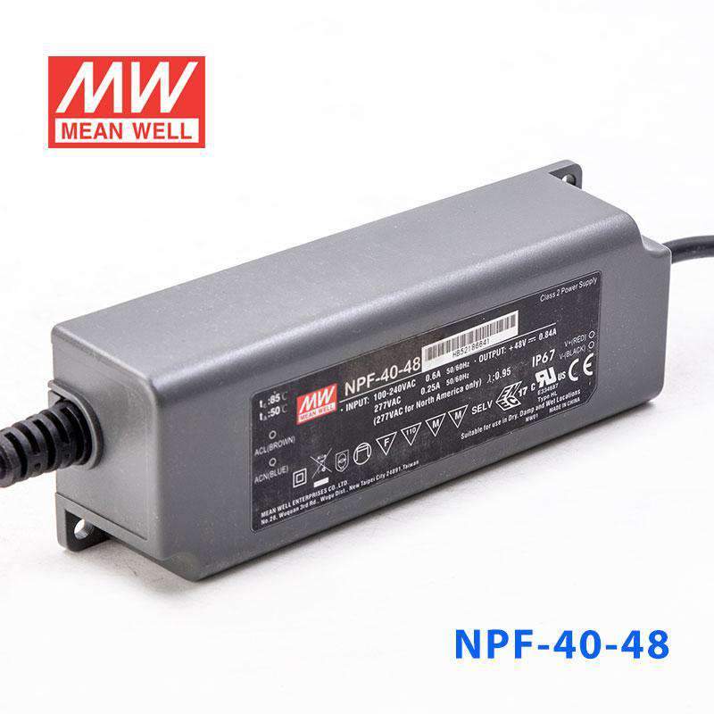Mean Well NPF-40-48 Power Supply 40W 48V 840mA - PHOTO 1