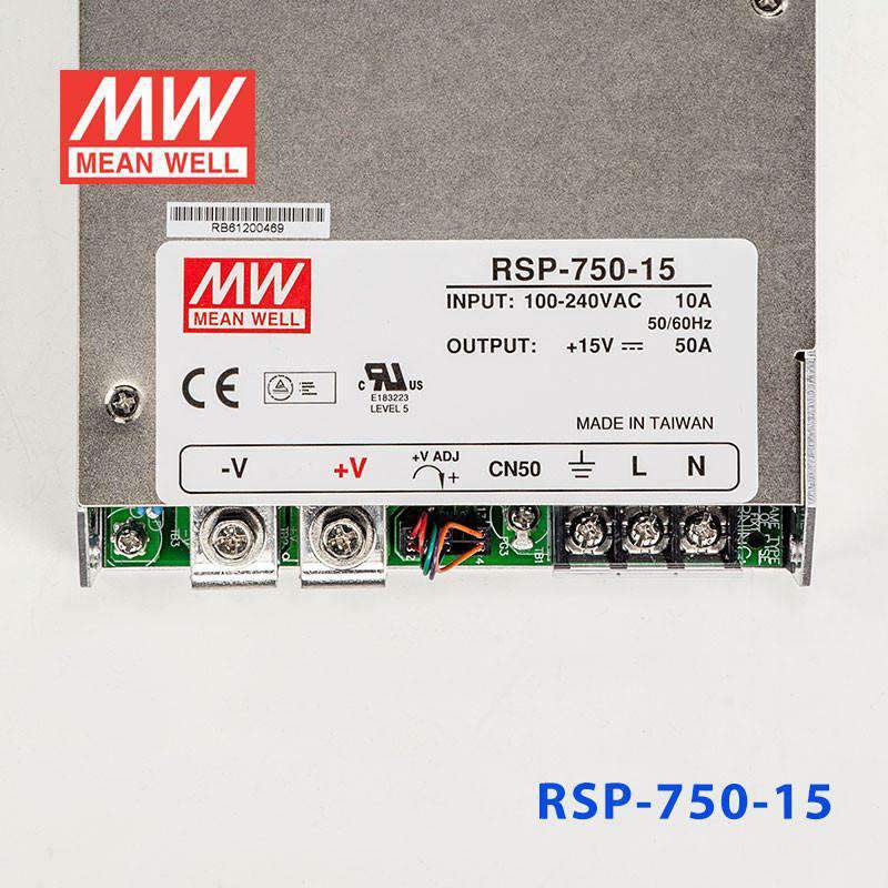 Mean Well RSP-750-15 Power Supply 750W 15V