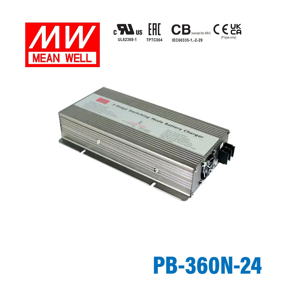 Mean Well PB-360N-24 Battery Charger Non-PFC 360W 24V