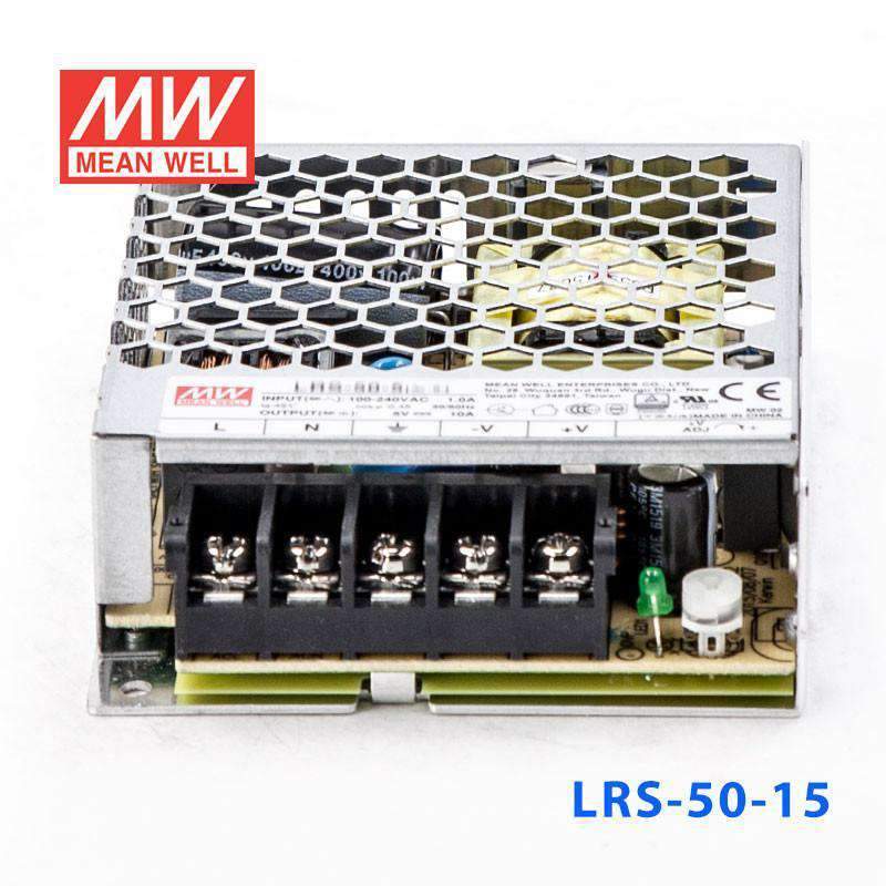 Mean Well LRS-50-15 Power Supply 50W 15V 3.4A - PHOTO 4