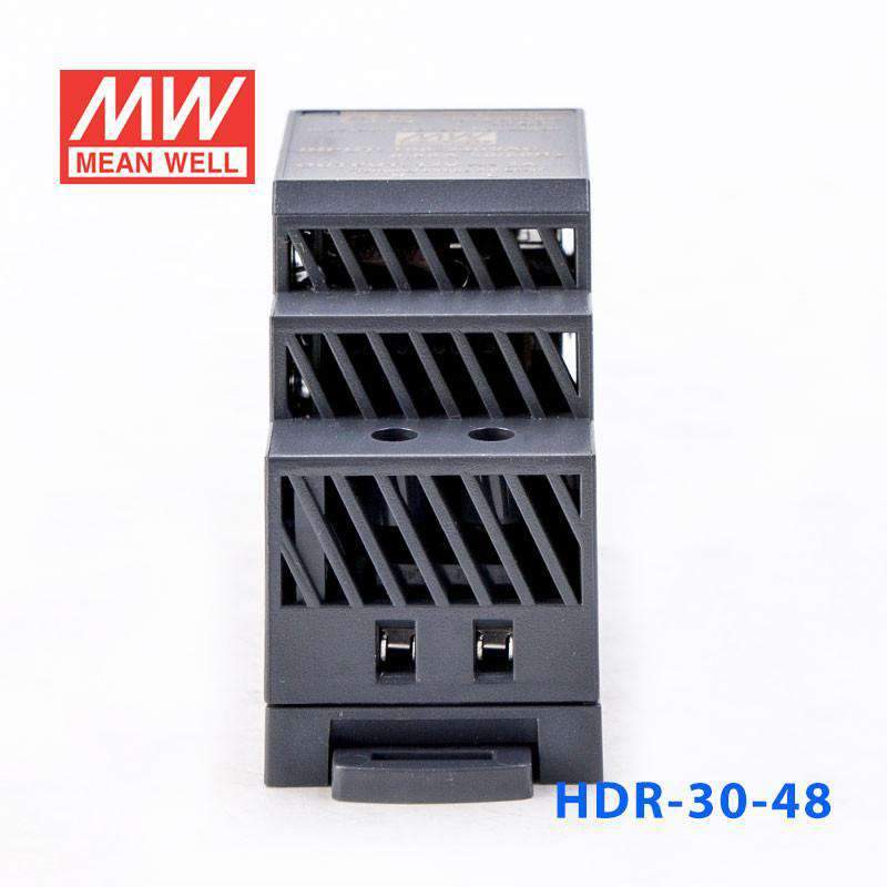 Mean Well HDR-30-48 Ultra Slim Step Shape Power Supply 30W 48V 0.75A - DIN Rail - PHOTO 4