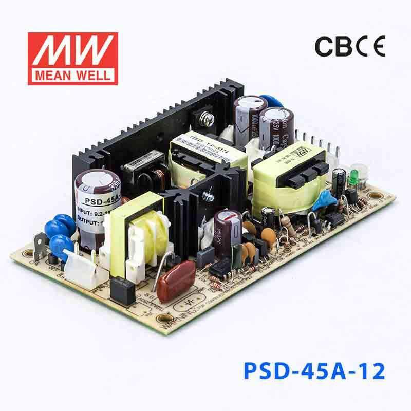 Mean Well PSD-45A-12 DC-DC Converter - 30W - 9~18V in 12V out 2.5A