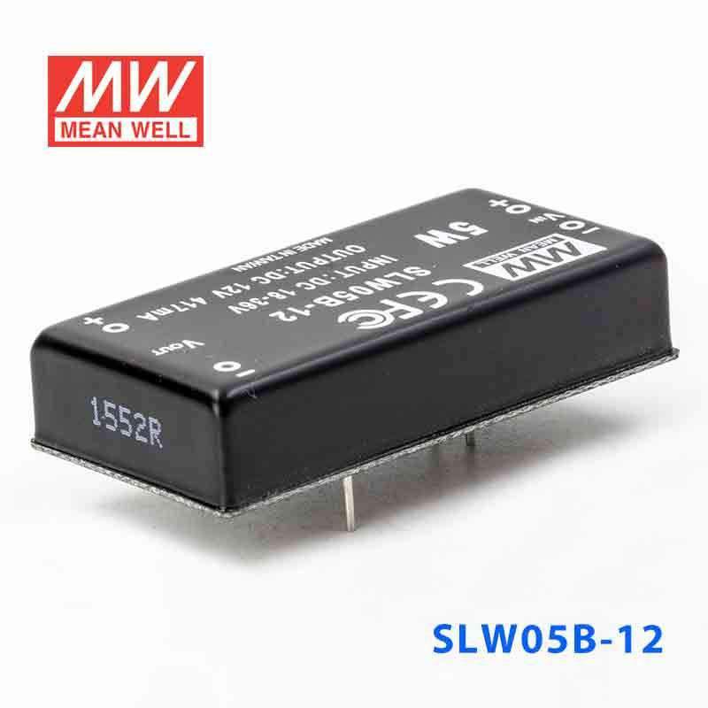 Mean Well SLW05B-12 DC-DC Converter - 5W - 18~36V in 12V out 417mA - PHOTO 1