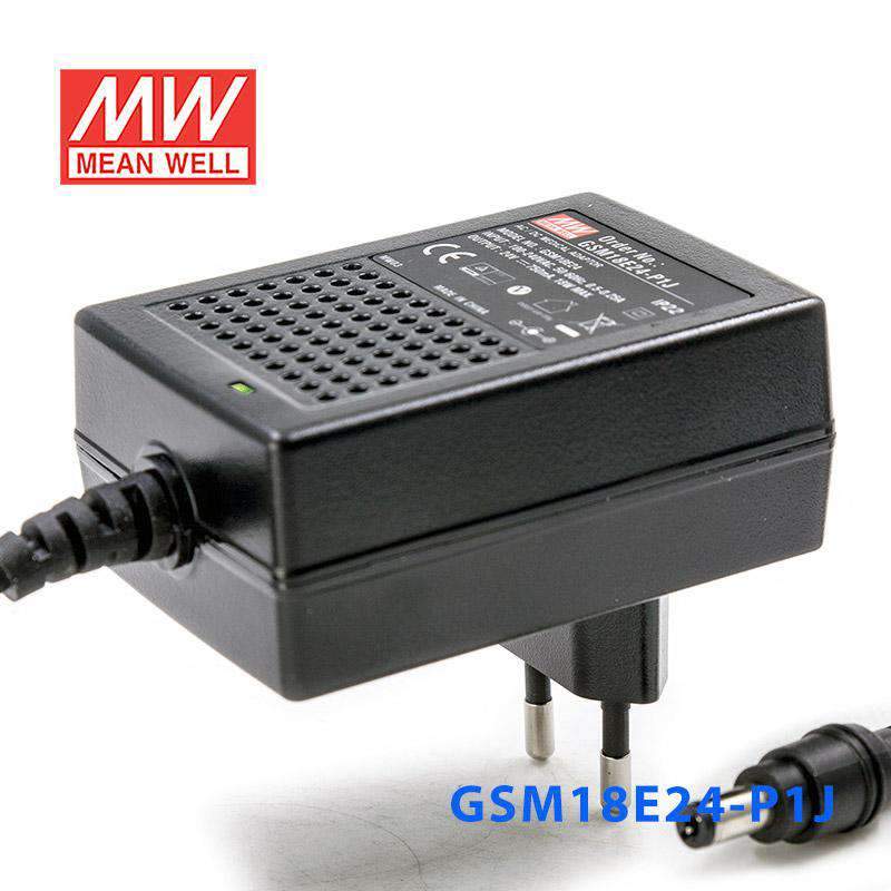 Mean Well GSM18E24-P1J Power Supply 18W 24V 750mA - PHOTO 1