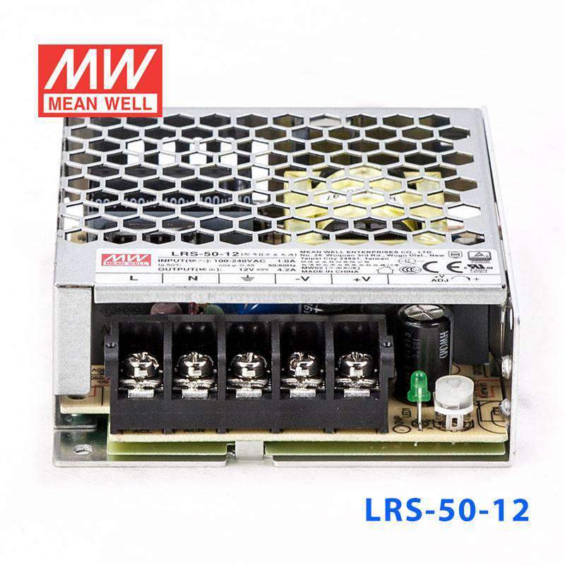 Mean Well LRS-50-12 Power Supply 50W 12V 4.2A - PHOTO 4
