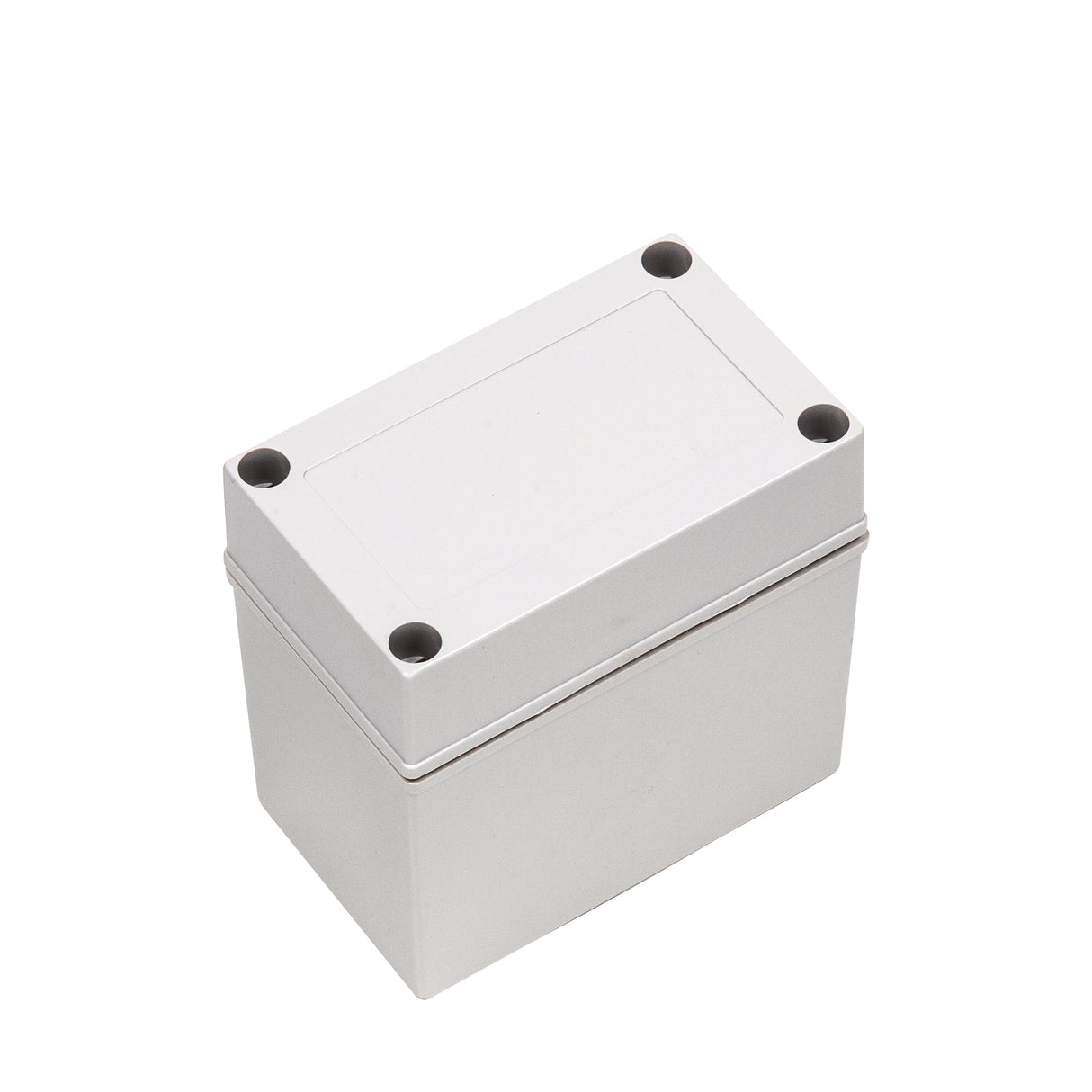 Boxco M-Series 3.15 x 5.12 x 3.94 Inches(80 x 130 x 100mm) Plastic Enclosure, IP67, IK08, ABS, Grey Cover, Screw Type - PHOTO 1