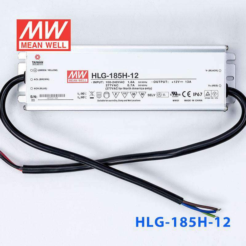 Mean Well HLG-185H-12 Power Supply 156W 12V 13A - PHOTO 2