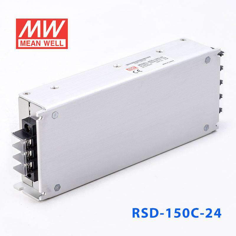 Mean Well RSD-150C-24 DC-DC Converter - 151.2W - 33.6~62.4V in 24V out 6.3A - PHOTO 1