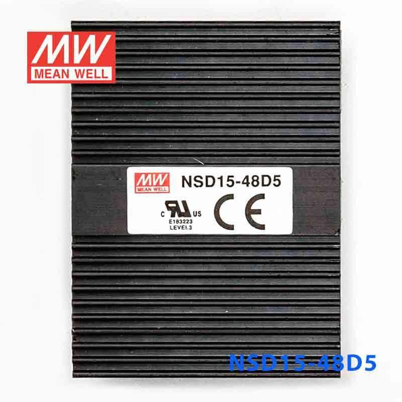 Mean Well NSD15-48D5 DC-DC Converter - 15W - 18~72V in ±5V out 1.5A - PHOTO 2