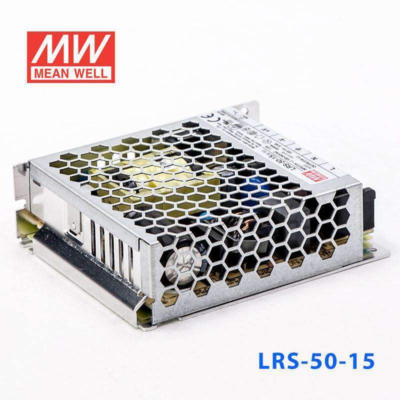 Mean Well LRS-50-15 Power Supply 50W 15V 3.4A - PHOTO 3
