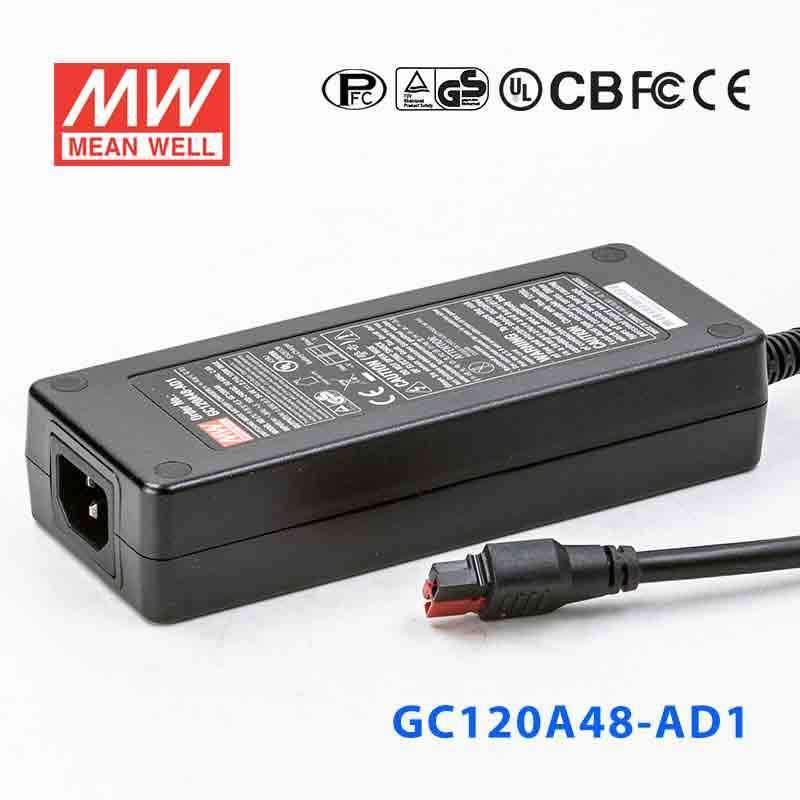 Mean Well GC120A48-AD1 Portable Chargers 120.2W 54.4V 2.21A - Green Adaptor