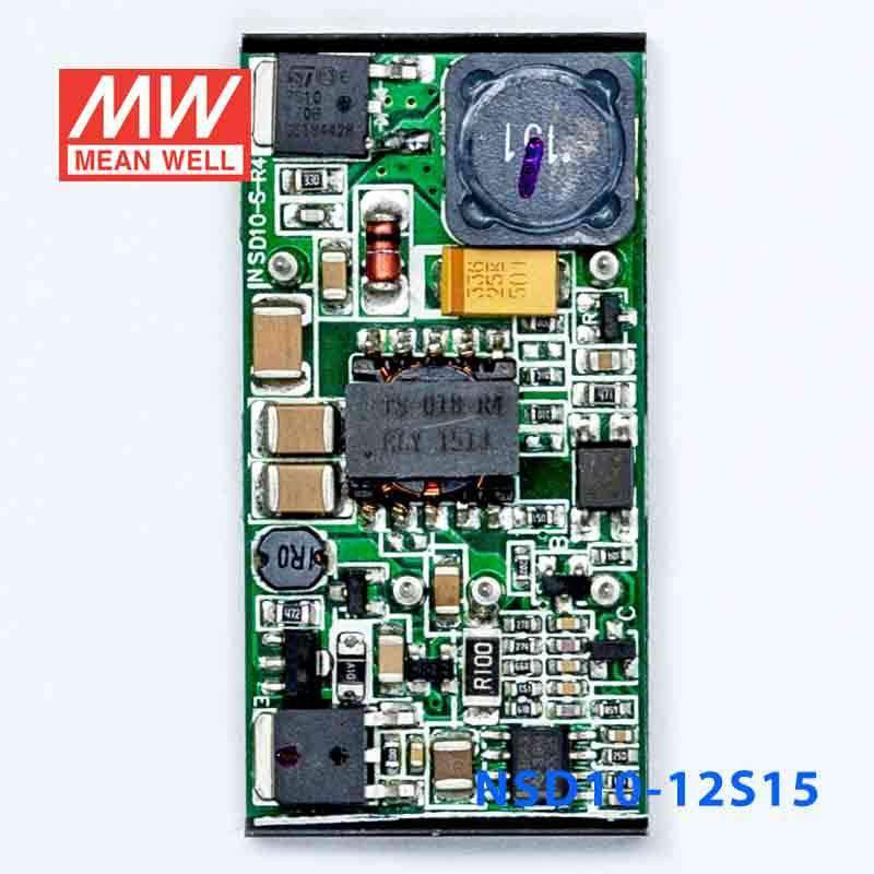 Mean Well NSD10-12S15 DC-DC Converter - 10.05W - 9.8~36V in 15V out 670mA - PHOTO 4
