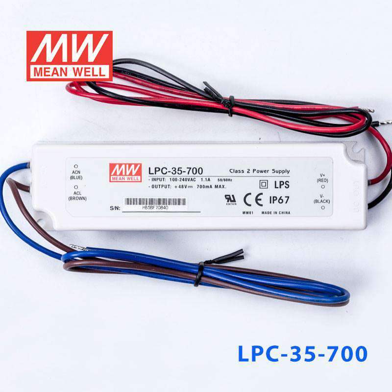 Mean Well LPC-35-700Power Supply 35W 700mA - PHOTO 2