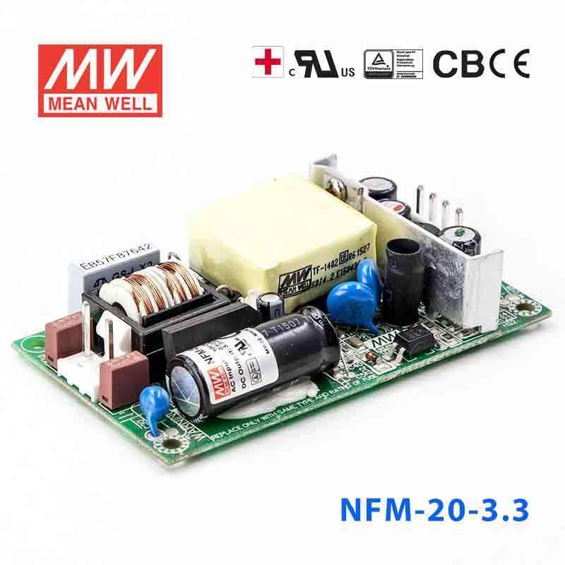 Mean Well NFM-20-3.3 Power Supply 20W 3.3V 4.5A