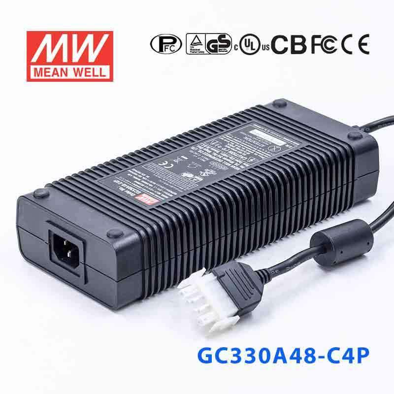 Mean Well GC330A48-C4P Portable Chargers 261.1W 54.4V 4.8A - Green Adaptor