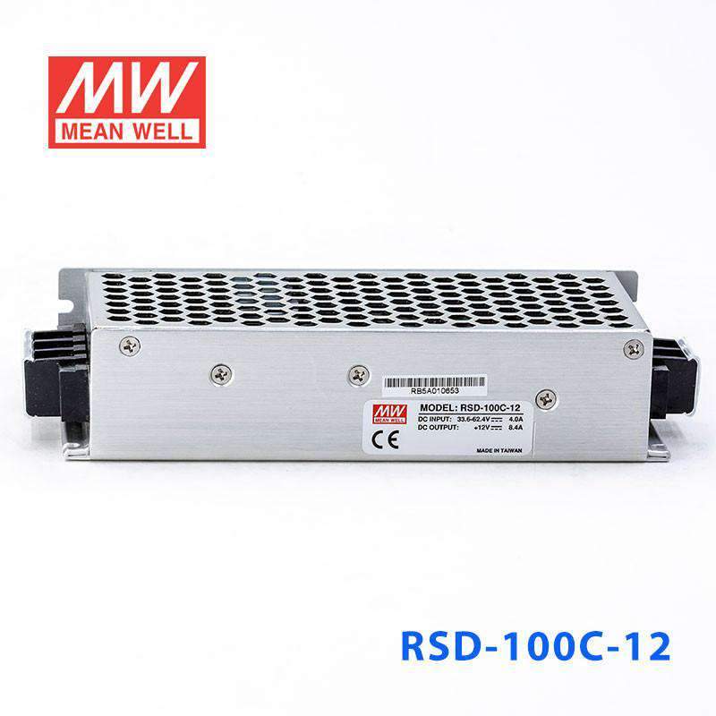Mean Well RSD-100C-12 DC-DC Converter - 100.8W - 33.6~62.4V in 12V out 8.4A - PHOTO 2