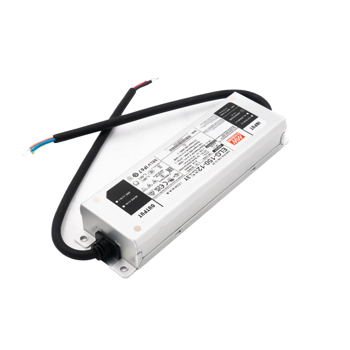 Mean Well ELG-150-12-3Y AC-DC Single output LED Driver Mix Mode (CV+CC) with PFC 10A - PHOTO 2