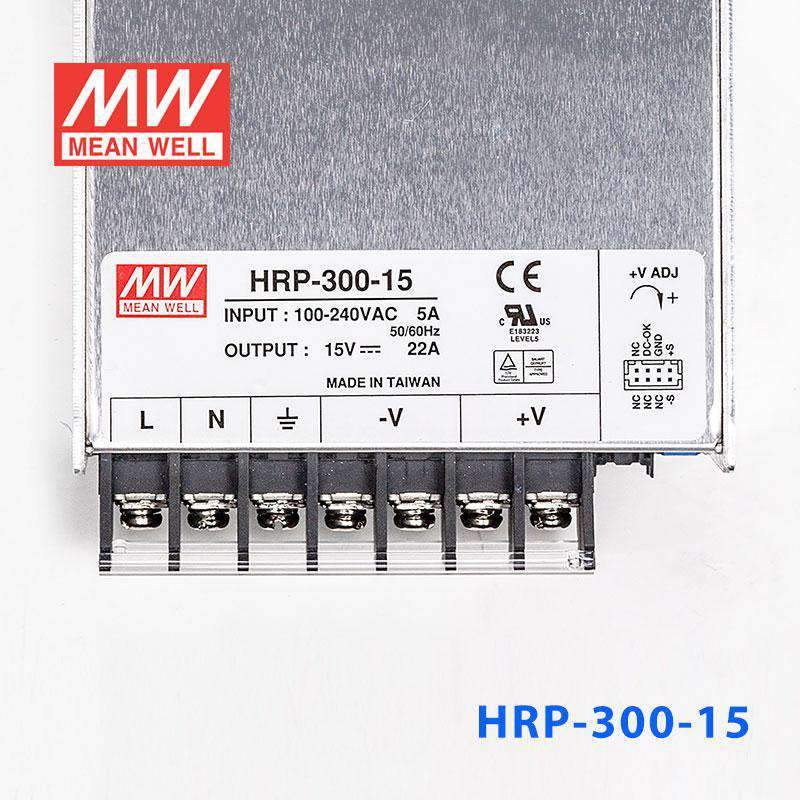 Mean Well HRP-300-15 Power Supply 330W 15V 22A - PHOTO 2