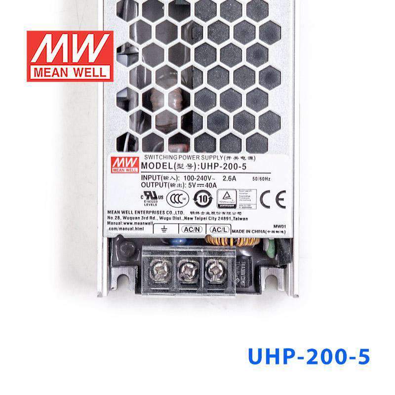 Mean Well UHP-200-5 Power Supply 200W 5V 40A - PHOTO 1