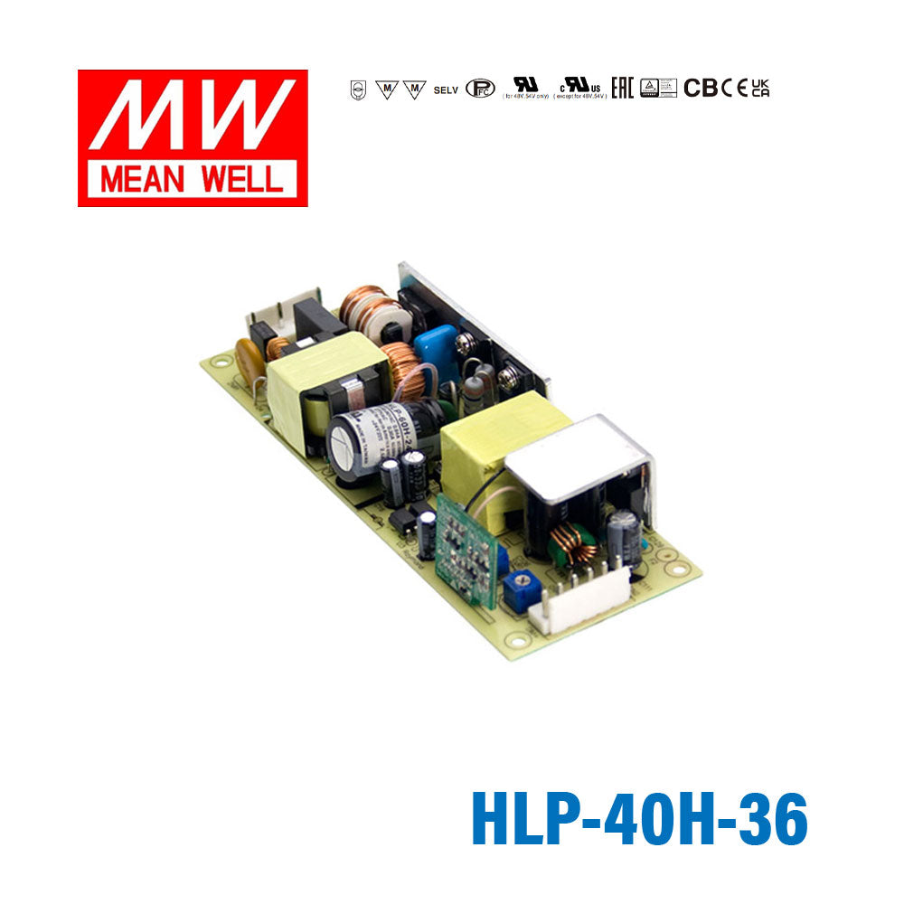 Mean Well HLP-40H-36 AC-DC Single output LED driver 40W