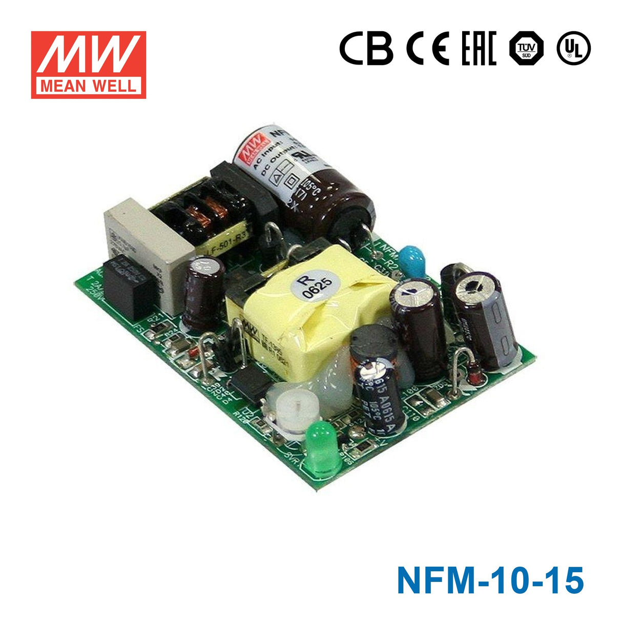 Mean Well NFM-10-15 Power Supply 10W 15V 670mA
