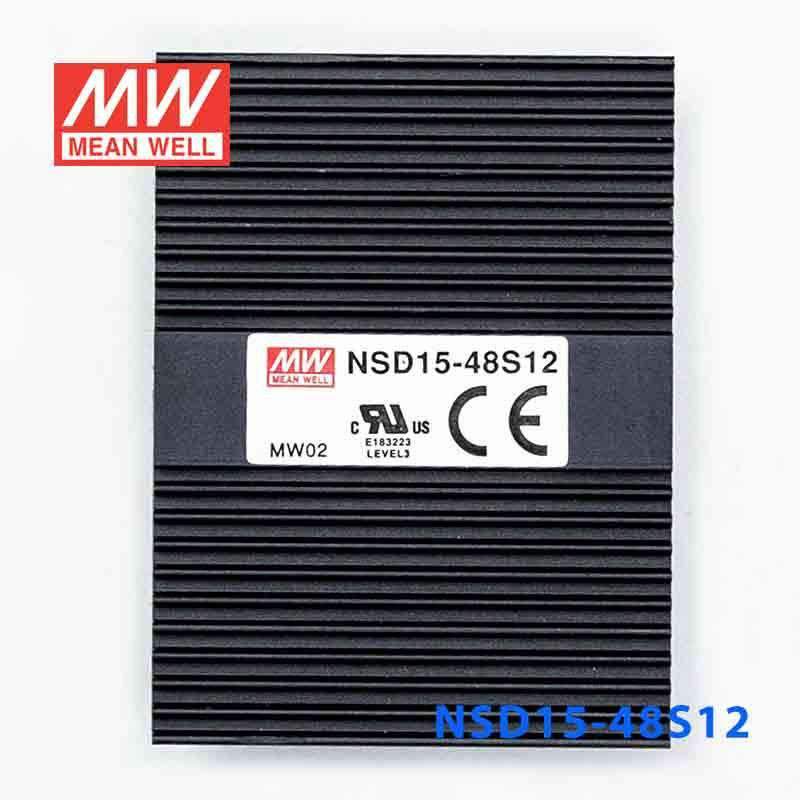 Mean Well NSD15-48S12 DC-DC Converter - 15W - 18~72V in 12V out 1.25A - PHOTO 2