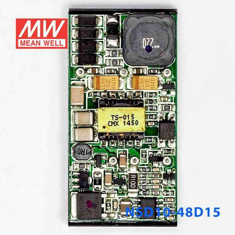 Mean Well NSD10-48D15 DC-DC Converter - 9.9W - 22~72V in ±15V out 333mA - PHOTO 4