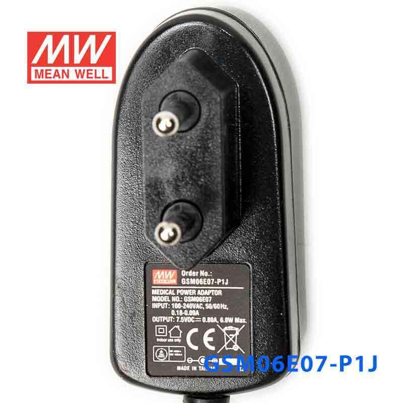 Mean Well GSM06E07-P1J Power Supply 06W 7.5V - PHOTO 2