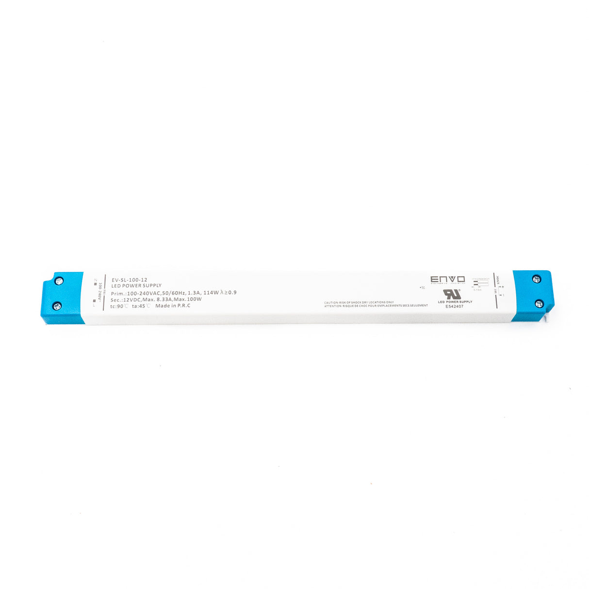 ENVO EV-SL-100-12 Linear Type LED Driver 100W 12V 8.33A - PHOTO 1