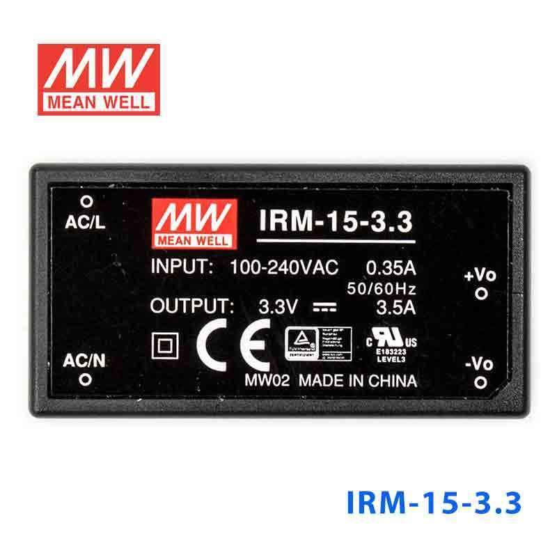 Mean Well IRM-15-3.3 Switching Power Supply 3W 3.3V 3.5A - Encapsulated - PHOTO 2